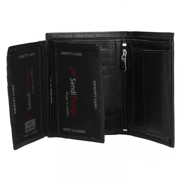 Pánská kožená peněženka SendiDesign 201 (P)