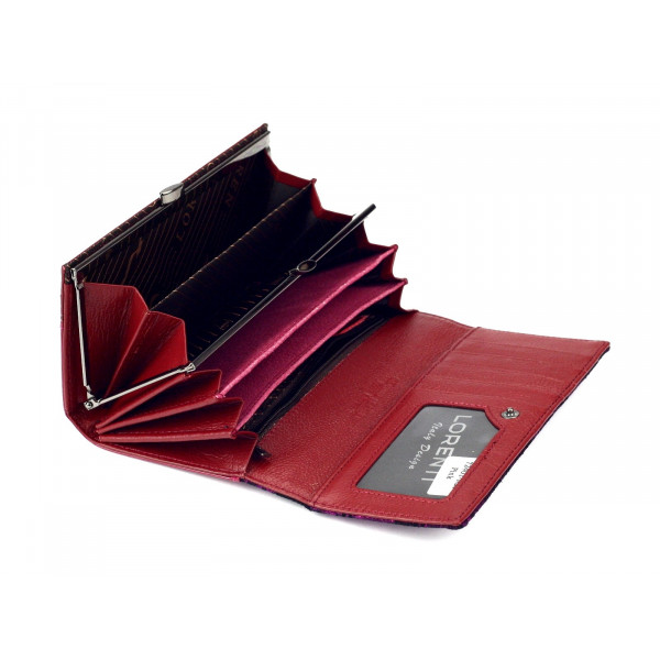 Dámská kožená peněženka Lorenti Ania -modrá