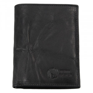 Pánská kožená peněženka SendiDesign SNW6945 - černá