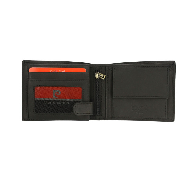 Pánská kožená peněženka Pierre Cardin Marvel - černá