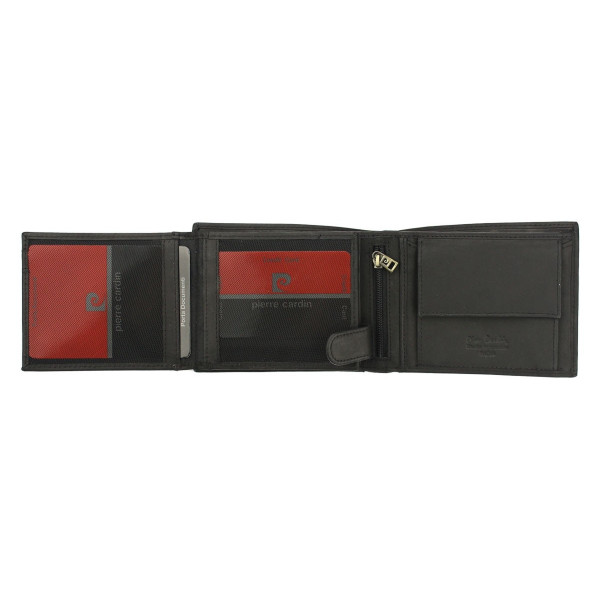 Pánská kožená peněženka Pierre Cardin Marvel - černá
