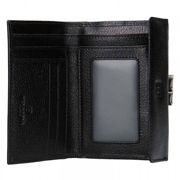 Dámská kožená peněženka Hexagona Fiona - černá