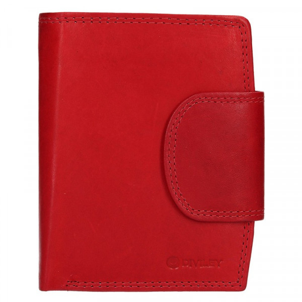 Pánská kožená peněženka Diviley Luiss - červená