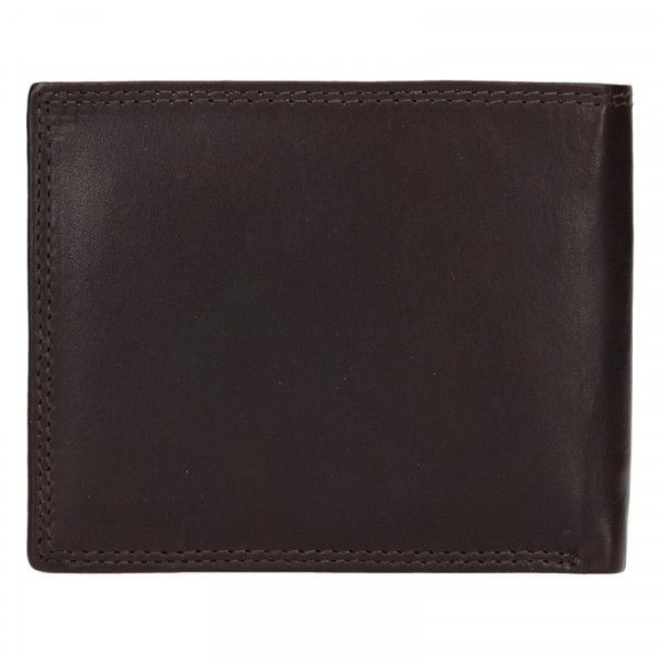 Pánská kožená peněženka Diviley Evžen - černá