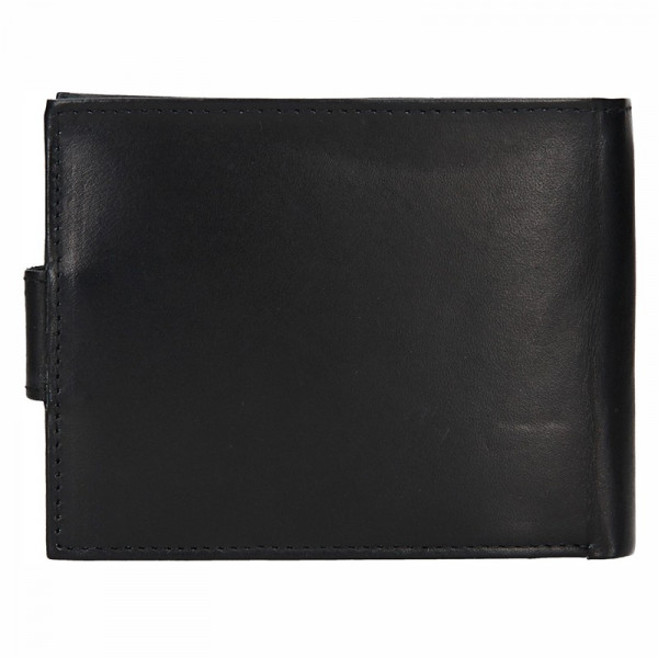 Pánská kožená peněženka Diviley Marek - černá