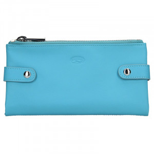 Dámská kožená peněženka Katana Wendy - modrá