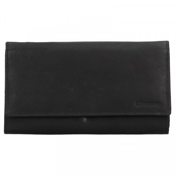 Dámská kožená peněženka Diviley Lorra - černá