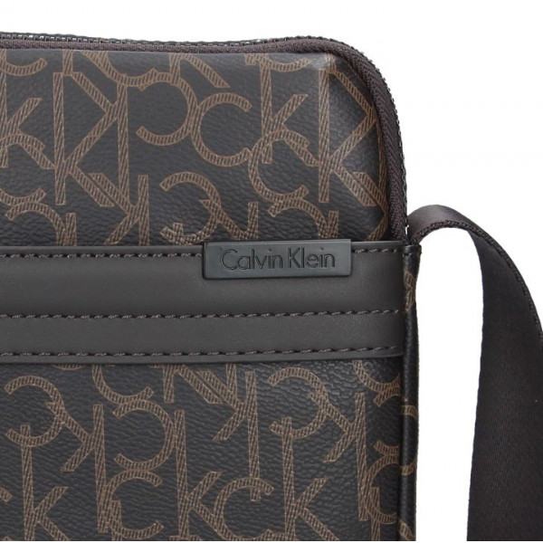 Pánská taška přes rameno Calvin Klein Logic - hnědá