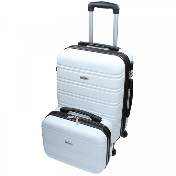 Sada dvou cestovních kufrů Airtex Worldline 531/2 - bílá