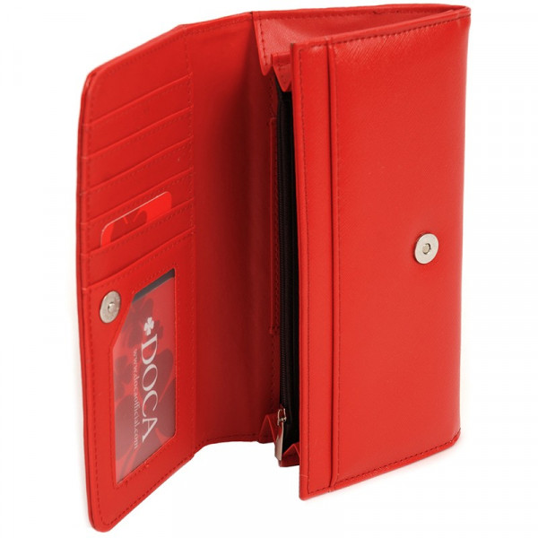 Dámská peněženka Doca 65310 - červená