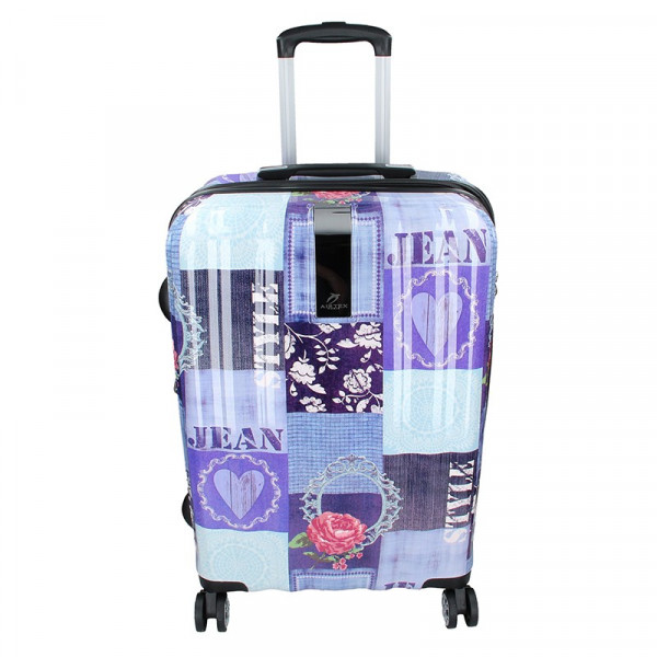 Cestovní kufr Airtex Paris Violet M