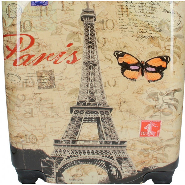 Palubní cestovní kufr Madisson Paris - béžová