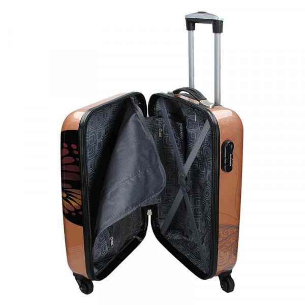Sada dvou cestovních kufrů Madisson Ritta - růžovo-zlatá