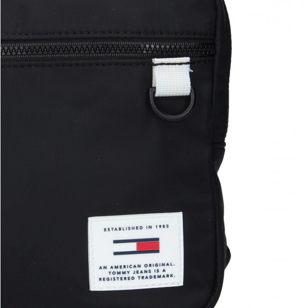 Pánská taška přes rameno Tommy Hilfiger Jeans Sport - černo-bílá