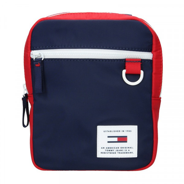 Pánská taška přes rameno Tommy Hilfiger Jeans Sport - černo-červená