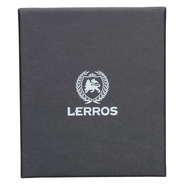 Kožená pánská peněženka Lerros Ellis - černá
