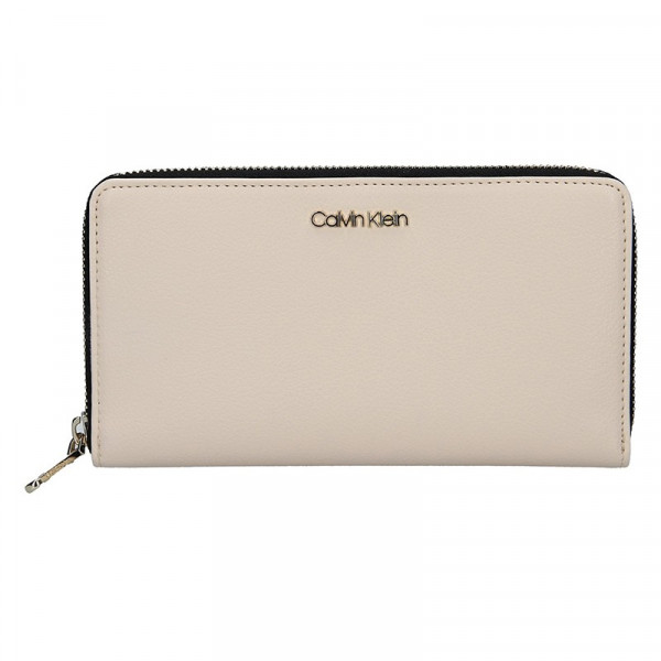 Dámská peněženka Calvin Klein Terra - krémová