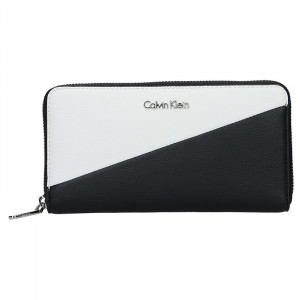 Dámská peněženka Calvin Klein Almera - černo-bílá