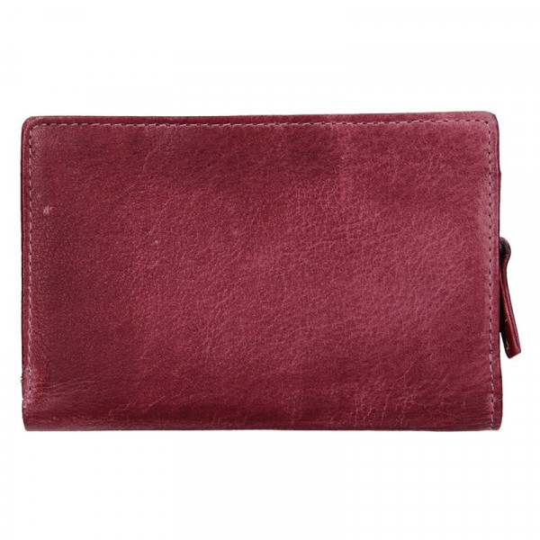 Dámská kožená peněženka Lagen Denisa - fialová