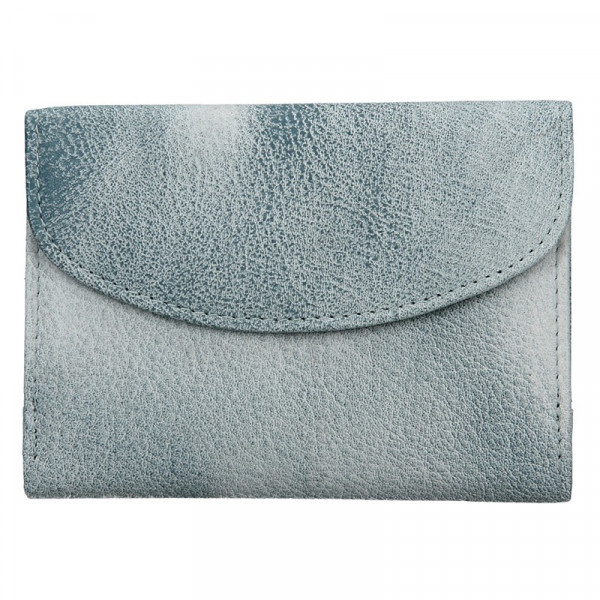 Dámská kožená peněženka Lagen Norra - modrá