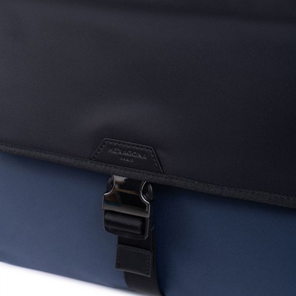 Pánská taška přes rameno Hexagona Quido - modro-černá