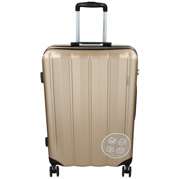 Cestovní kufr Marina Galanti Nova L - zlatá