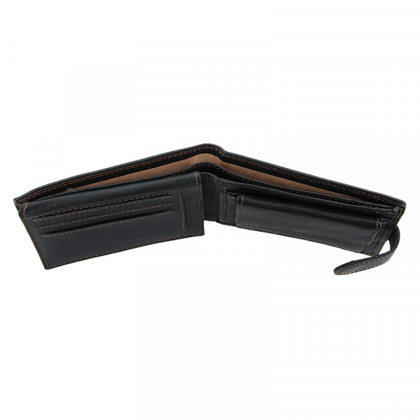 Pánská kožená peněženka SendiDesign Tarras - černá