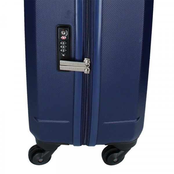 Cestovní kufr U.S. POLO ASSN PALMS L - modrá