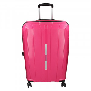 Cestovní kufr Snowball Barcelona M - růžová
