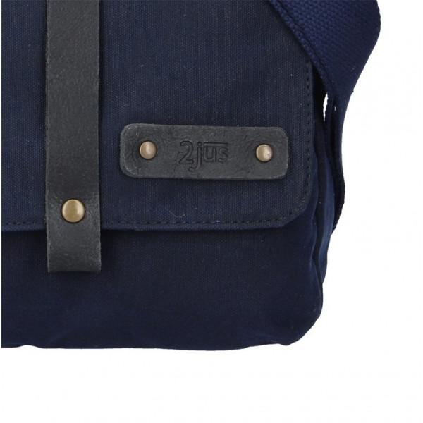 Pánská taška přes rameno 2JUS Borg - modrá