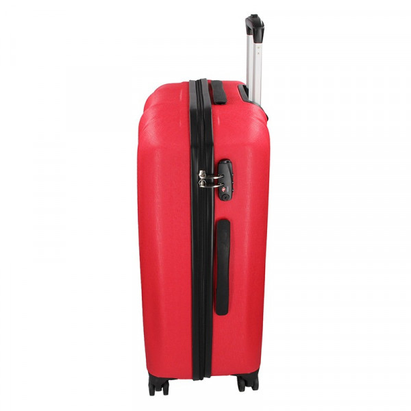 Sada 3 cestovních kufrů Marina Galanti Fuerta S, M, L - červená