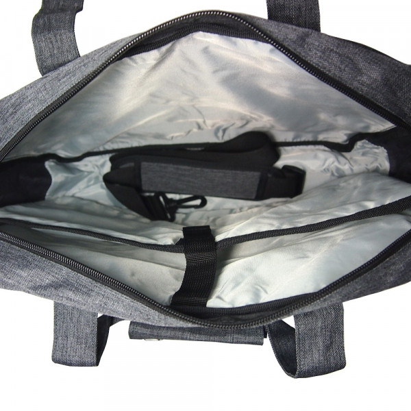 Pánská taška přes rameno Enrico Benetti Montevideo - tmavě šedá