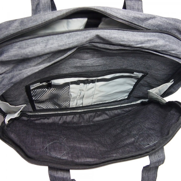 Pánská taška přes rameno Enrico Benetti Montevideo - tmavě šedá