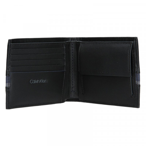 Pánská kožená slim peněženka Calvin Klein Parcipal