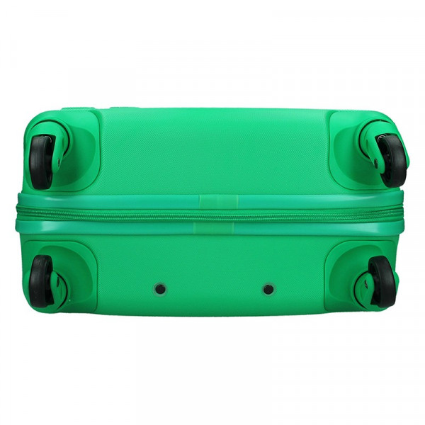 Kabinový cestovní kufr United Colors of Benetton Aura - zelená