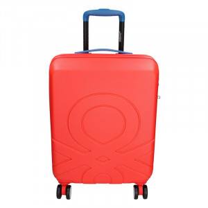 Kabinový cestovní kufr United Colors of Benetton Timis - červená