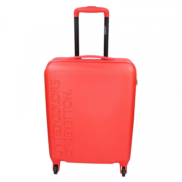Kabinový cestovní kufr United Colors of Benetton Aura - červená