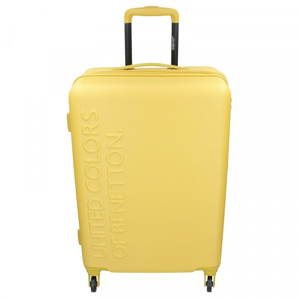 Sada 3 cestovních kufrů United Colors of Benetton Aura S,M,L - žlutá