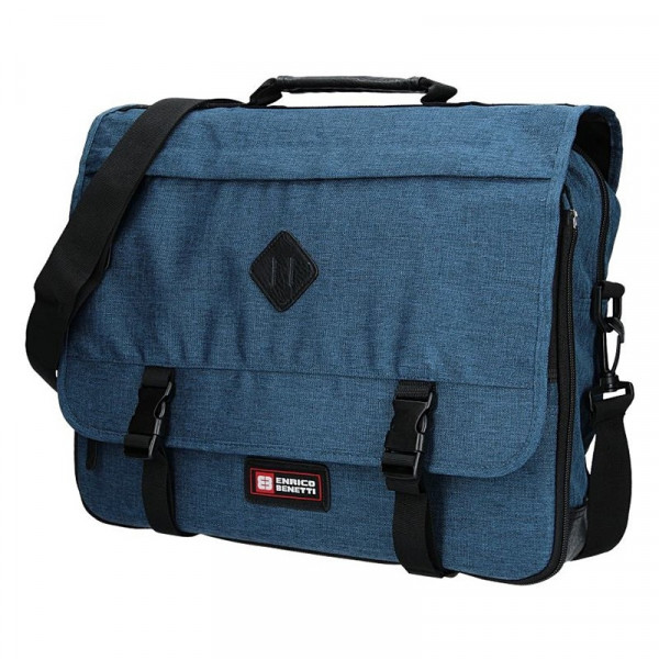 Pánská taška přes rameno Enrico Benetti 54548 - modrá