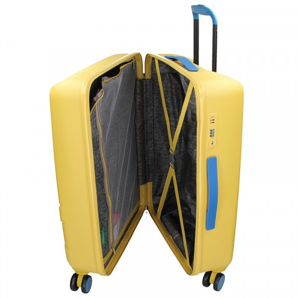 Kabinový cestovní kufr United Colors of Benetton Kanes S - černá