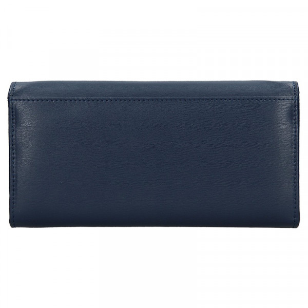Dámská kožená peněženka Lagen Evelin - tmavě modrá