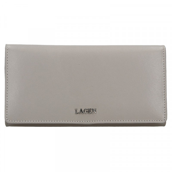 Dámská kožená peněženka Lagen Evelin - taupe