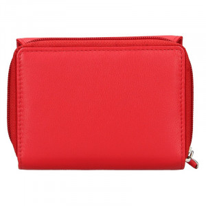 Dámská kožená peněženka Lagen Miriam - červená