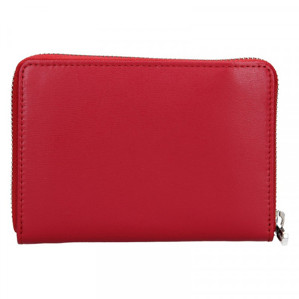 Dámská kožená peněženka Lagen Apolen - červená