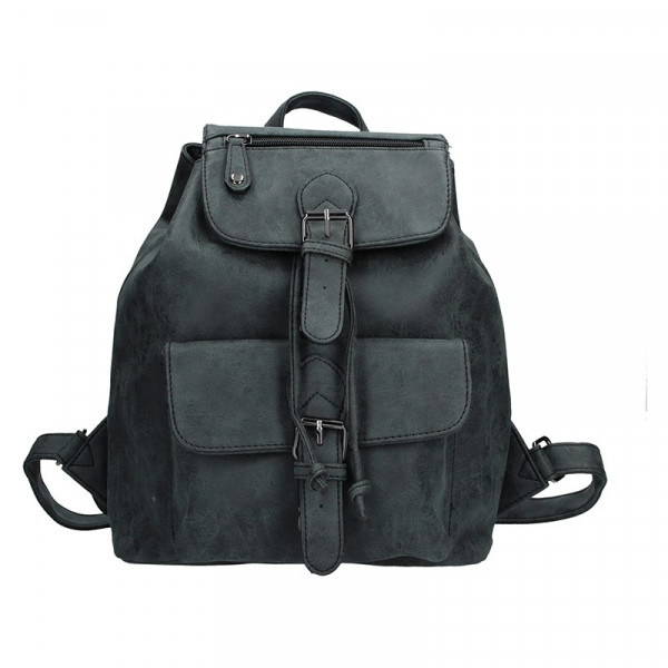 Moderní dámský batoh Enrico Benetti 66194 - černá