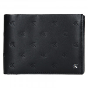 Pánská kožená peněženka Calvin Klein Vinnie - černá