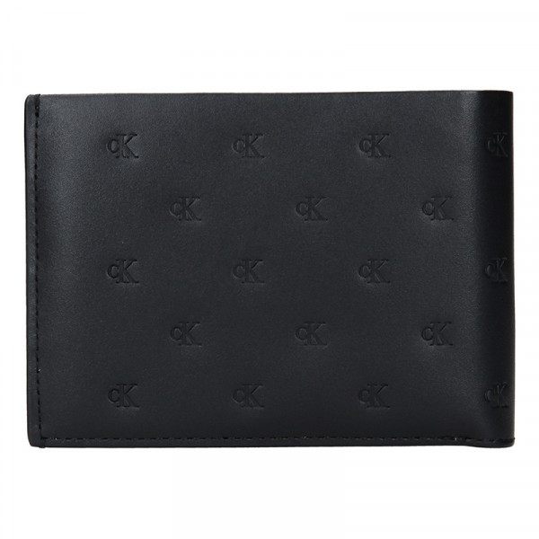 Pánská kožená peněženka Calvin Klein Vinnie - černá