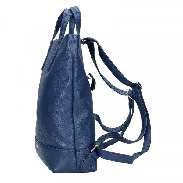 Dámská kožená batůžko-kabelka Daag Marcela - modrá