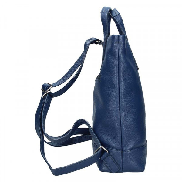 Dámská kožená batůžko-kabelka Daag Marcela - modrá