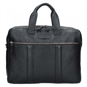 Luxusní pánská kožená taška Daag Roma - černá